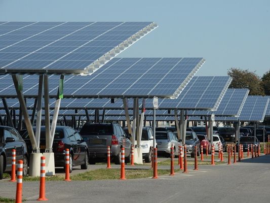 6063 painéis fotovoltaicos de T5 picovolt para Carports solares comerciais