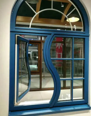 Estrutura quebrada da ponte 	Vidro moderado de Windows da tempestade dobro de alumínio