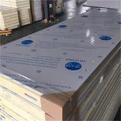 Painel do poliuretano do sanduíche da refrigeração do congelador para a caminhada no armazenamento frio