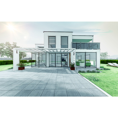 Primeira demão de construção modular do zinco dos jogos pré-fabricados da casa de armação de aço