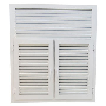 Caixilho de alumínio impermeável ajustável da janela UPVC da grelha do vinil interno