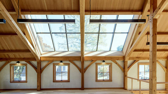 Janela fixa moderna da claraboia de Windows do telhado de alumínio impermeável do toldo