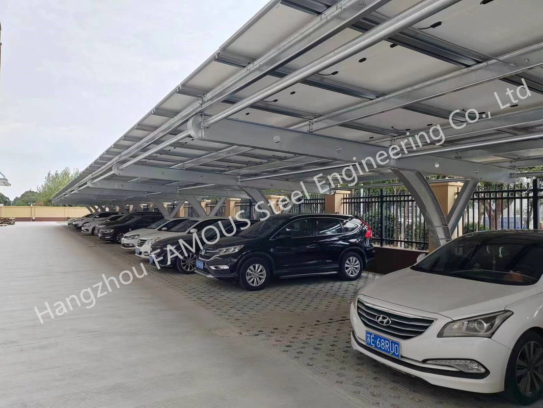 Carport solar comercial Bausatz para estruturas do Carport do picovolt da casa pré-fabricada da energia limpa da máscara